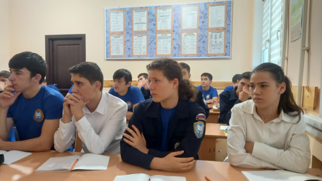 Классные часы приуроченные ко Дню солидарности в борьбе с терроризмом